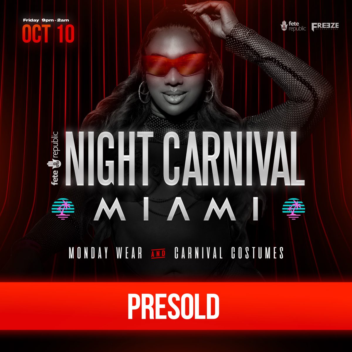 Night Carnival Miami | Presold | OCTOBER 2025 - Image 1