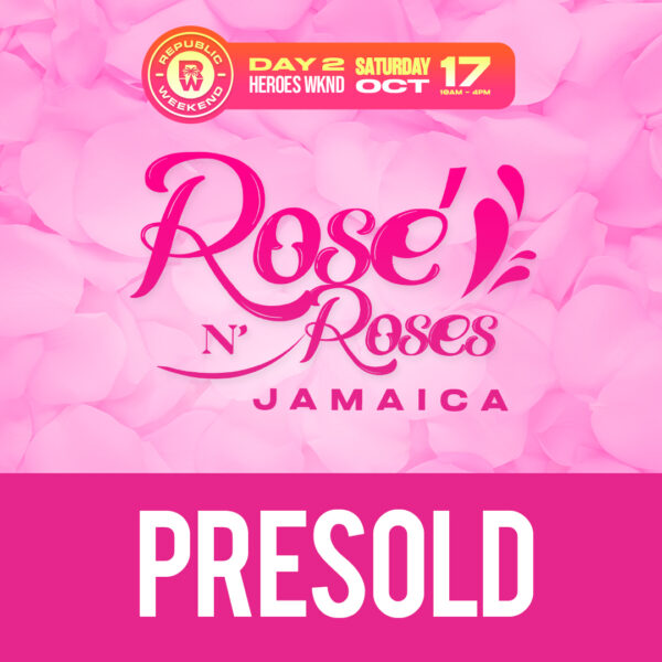 Rose & Roses | Republic Weekend | Presold | October 2026